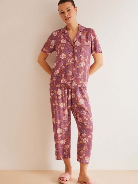 Pijamale Women'secret bordo