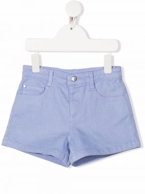 Denimshorts for piger Knot lilla