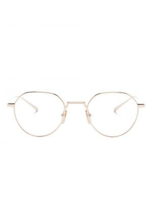 Lunettes Dita Eyewear doré