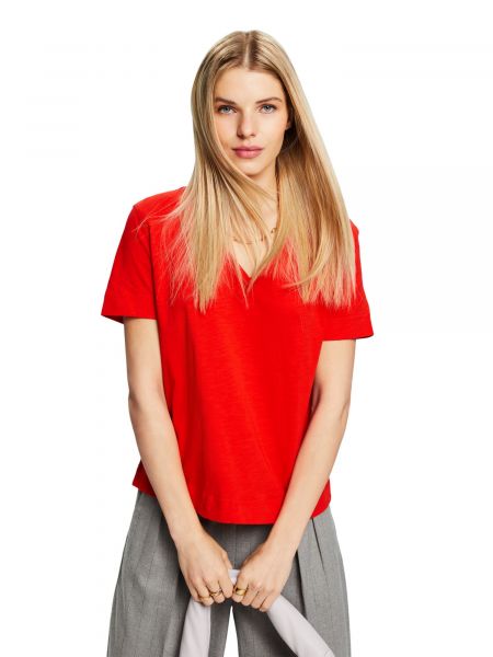 T-shirt Esprit rouge