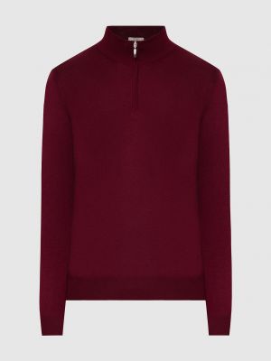 Бордовий шовковий светр Ones