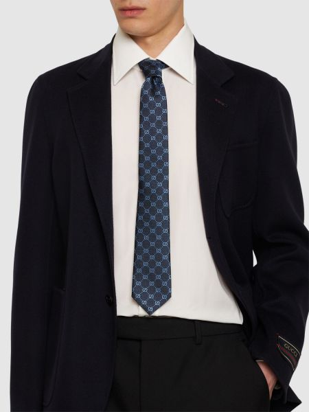 Cravatta di seta Gucci