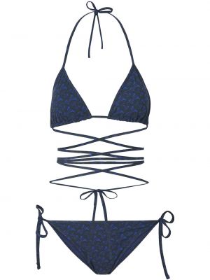 Bikini Burberry azul