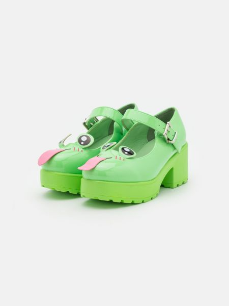 Czółenka Koi Footwear zielona