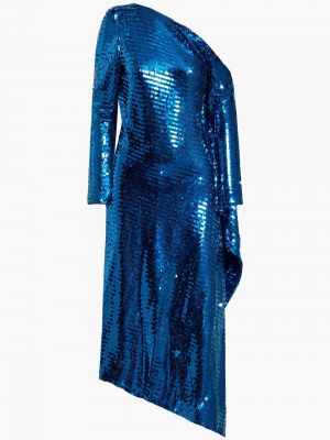 Šaty ke kolenům Roland Mouret, modrá