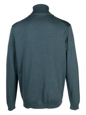 Sweter wełniany z wełny merino Nuur zielony