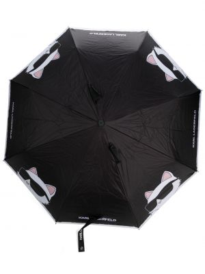 Regenschirm Karl Lagerfeld Schwarz