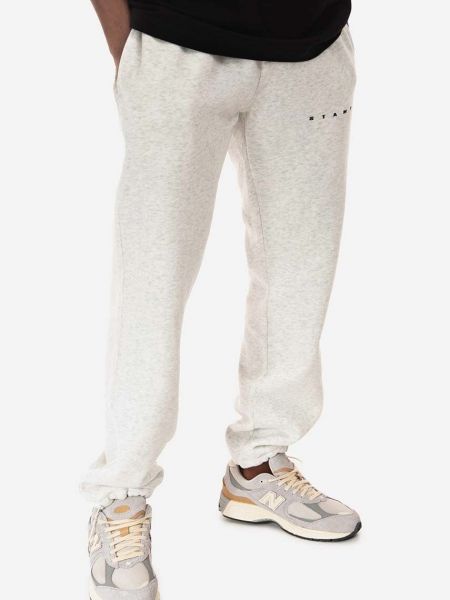 Melanžové sportovní kalhoty Stampd šedé