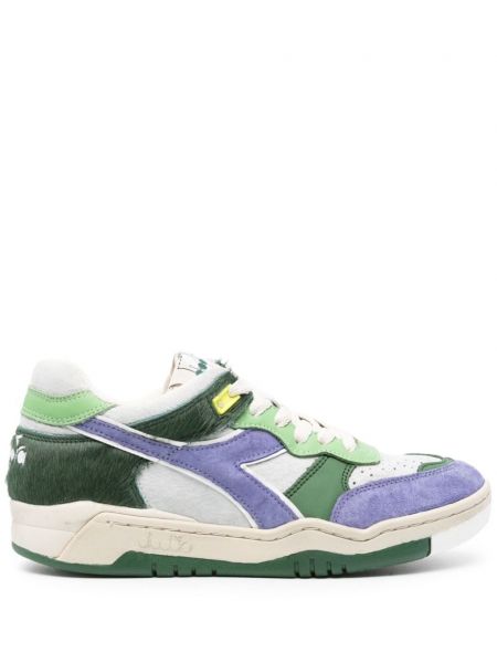 Δερμάτινα sneakers Diadora πράσινο