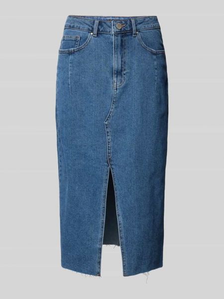 Niebieska spódnica jeansowa Vila