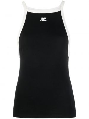 Tanktop Courreges sort