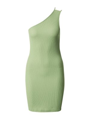 Nailoninis mini suknele Neon & Nylon žalia