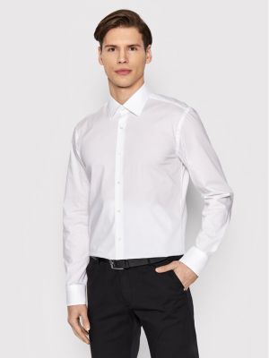 Marškiniai slim fit Boss balta