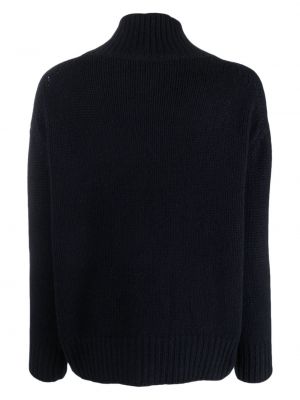 Sweter z kaszmiru Liska niebieski