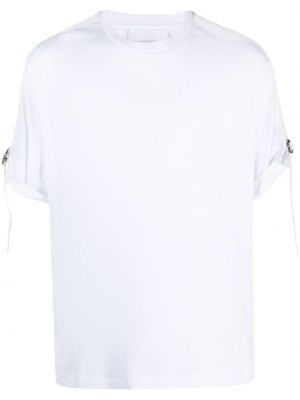 Βαμβακερή μπλούζα Neil Barrett λευκό