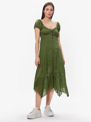 Rochie midi Bdg Urban Outfitters verde