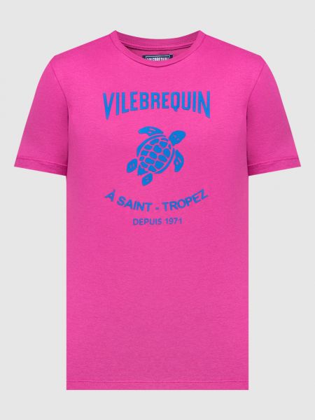 Фиолетовая футболка Vilebrequin
