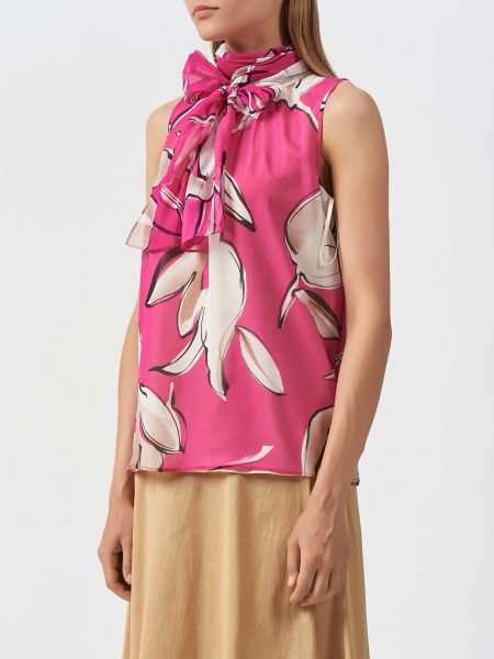 Блузка Luisa Spagnoli розовая