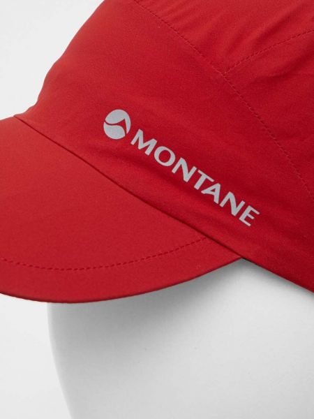 Kapa s šiltom Montane rdeča