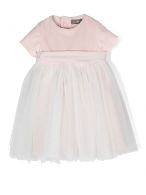 Vestito a maniche corte Little Bear rosa