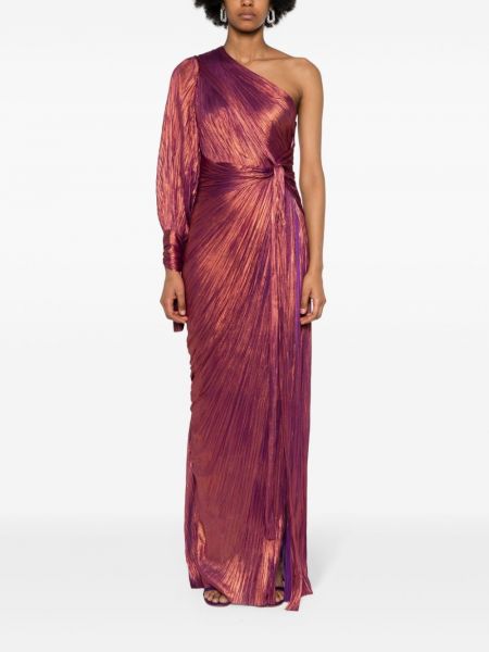 Robe de soirée drapé Maria Lucia Hohan violet