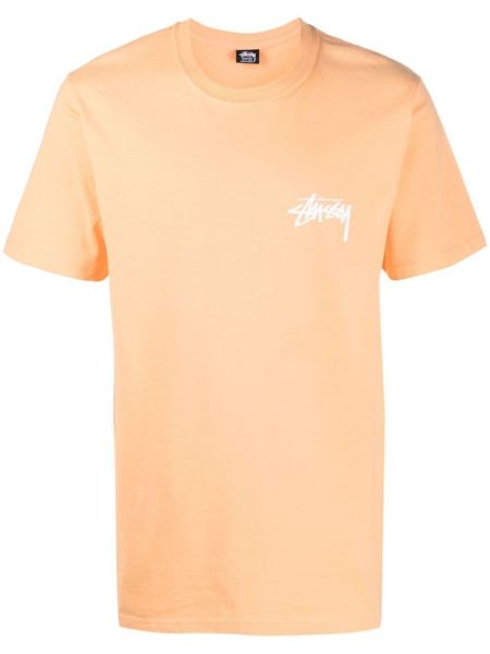 Camiseta Stussy naranja