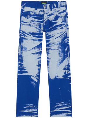 Bavlnené džínsy Agr modrá