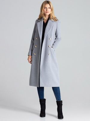 Классическое пальто Figl серый