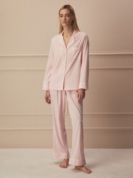 Pijama a rayas Sfera rosa