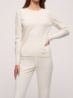 Пуловер Luisa Spagnoli белый