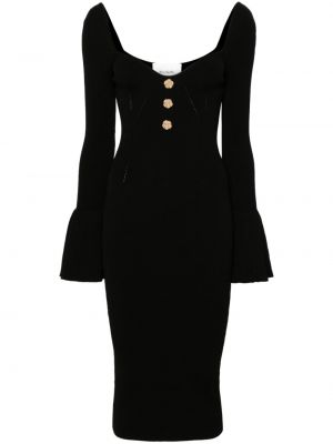 Μίντι φόρεμα Blugirl μαύρο