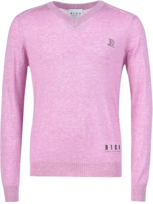 Пуловер John Richmond розовый
