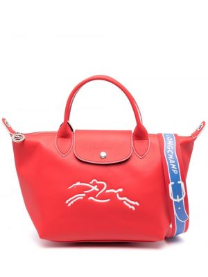 Шопинг чанта Longchamp червено