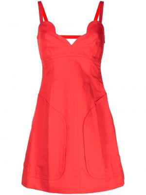Mini šaty Oroton červená