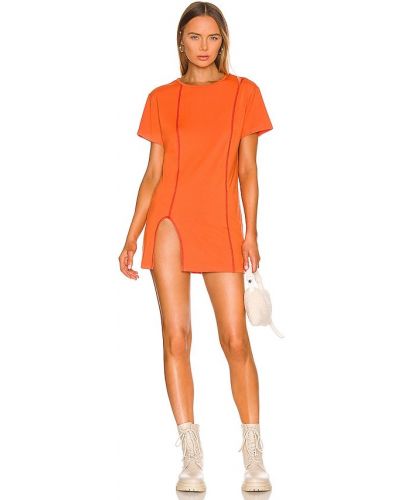 Oranžové šaty Superdown