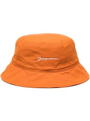 Sombrero Jacquemus naranja