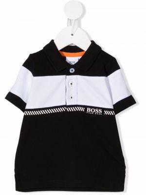 Polo Boss Kidswear nero