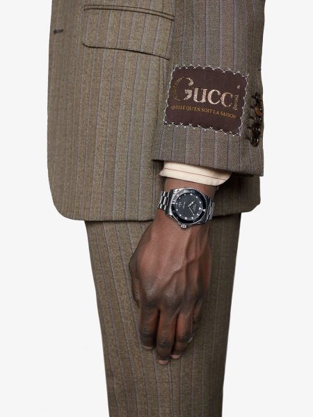 Rokas pulksteņi Gucci melns