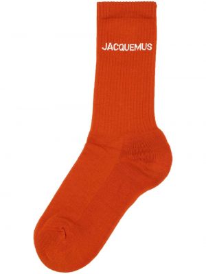 Calzini Jacquemus arancione