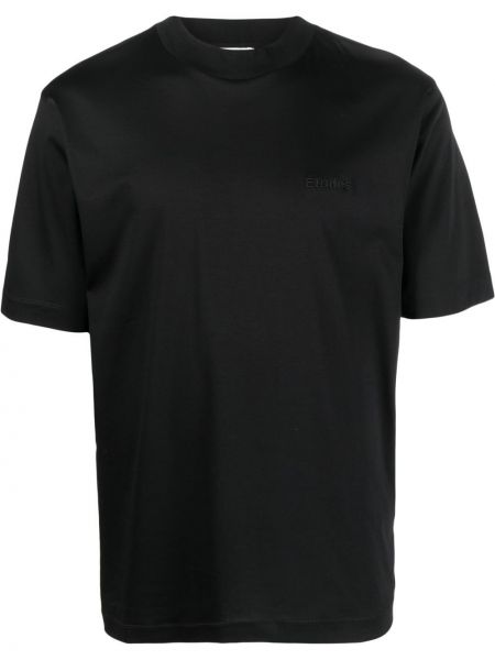 Tričko s výšivkou Etudes čierna
