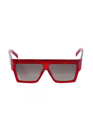 Okulary przeciwsłoneczne Celine Vintage czerwone