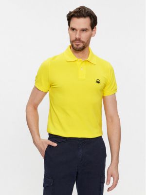 Poloshirt United Colors Of Benetton gelb