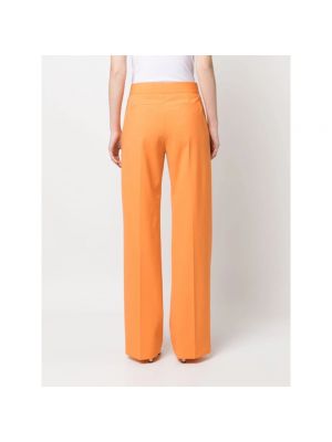 Pantalones rectos Msgm naranja