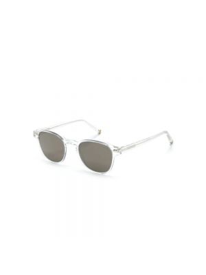 Okulary przeciwsłoneczne z kryształkami Moscot białe