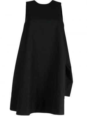 Asimetriškas suknele kokteiline be rankovių Jnby juoda