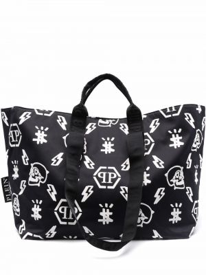 Shoppingbag Philipp Plein svart