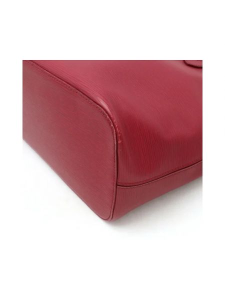 Bolso shopper de cuero Louis Vuitton Vintage rojo