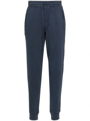 Pantalon de joggings en coton Tom Ford bleu