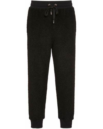 Pantaloni sport Dolce & Gabbana negru