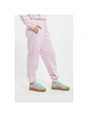 Pantalones de chándal con cremallera con bolsillos Adidas Originals violeta